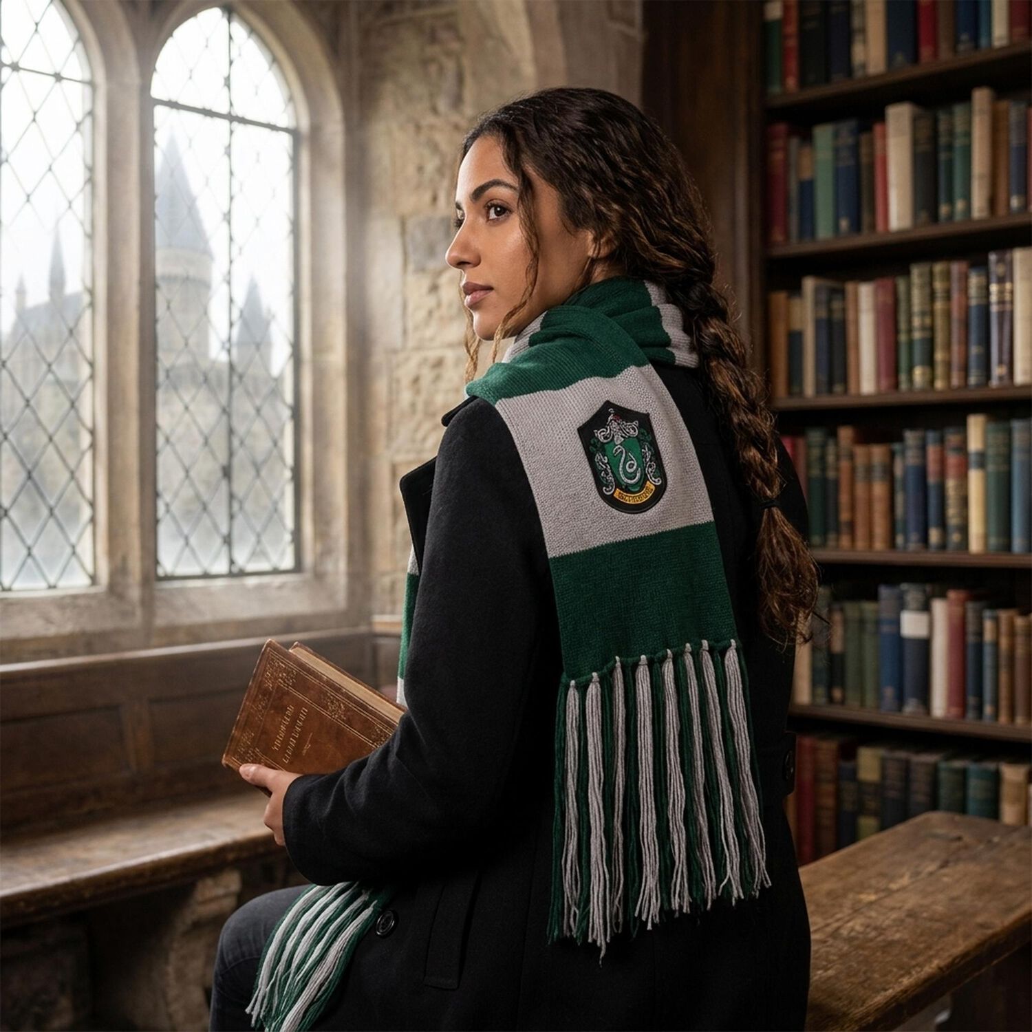 Bufanda Harry Potter Casa Slytherin Xl image number 0.0