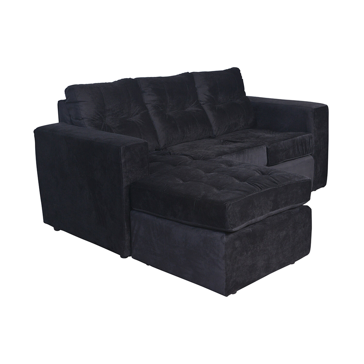 Sof&aacute; Casa Ideal Rodas / 3 Cuerpos + Pouf image number 2.0