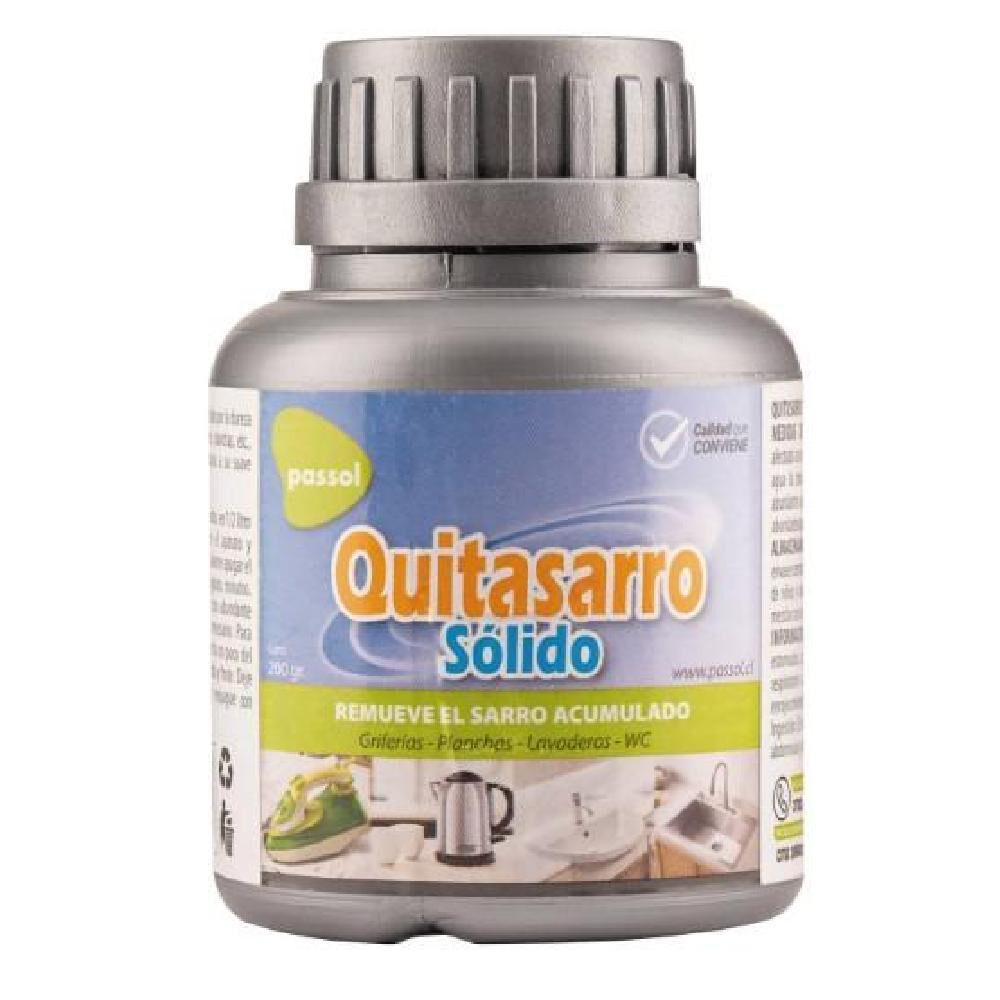 Quitasarro Solido Passol Lavaderos, Grifería , Wc 200gr image number 0.0