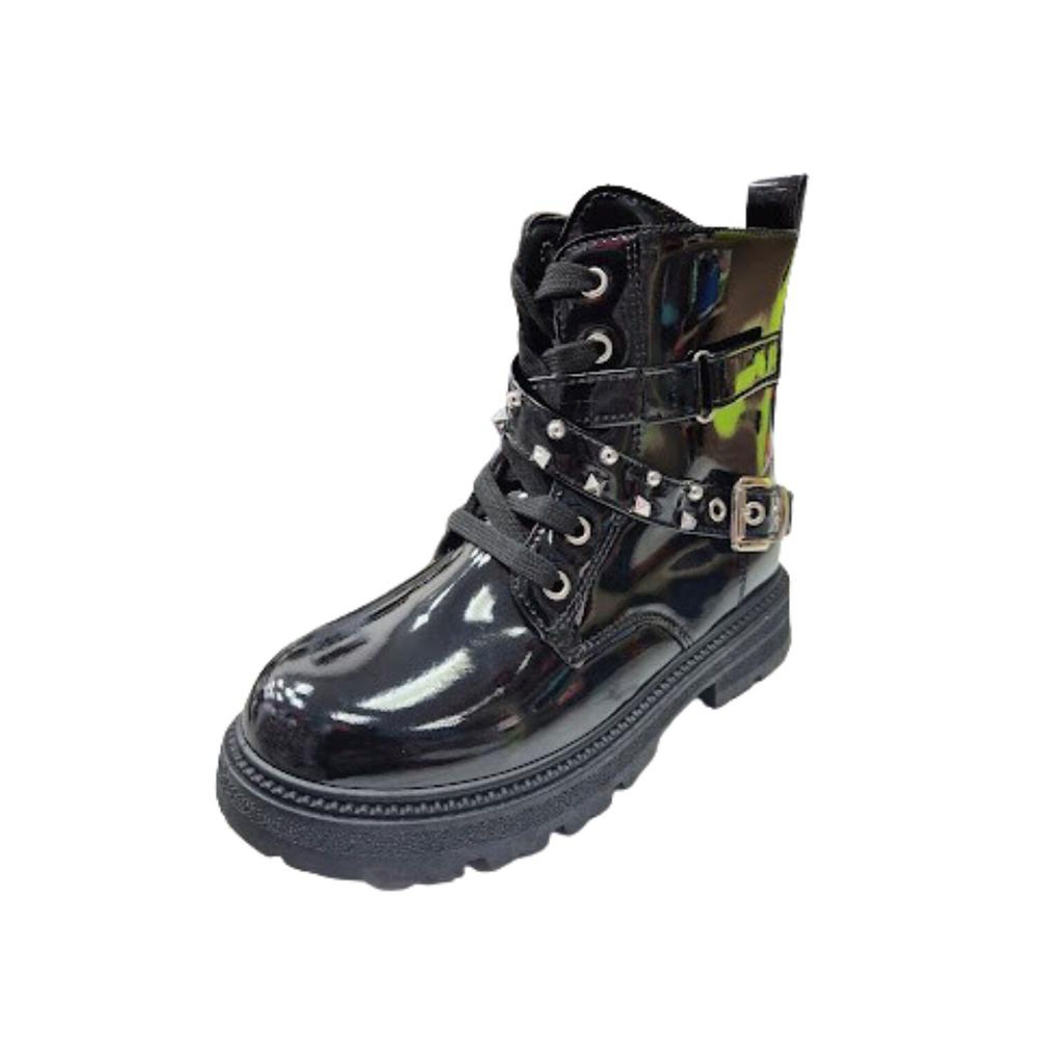 Bota De Invierno Charol Ni&ntilde;a Negro image number 0.0