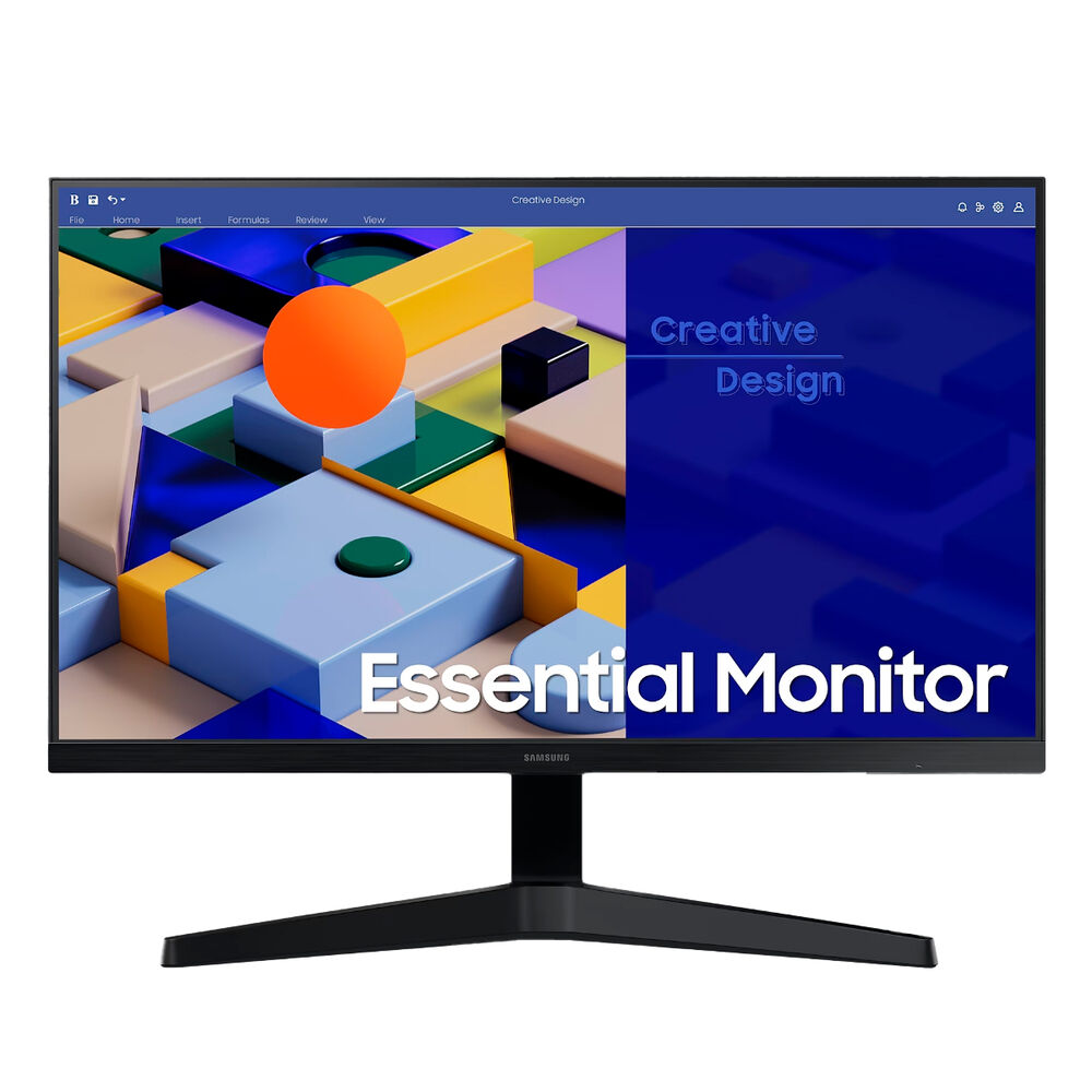Monitor Plano Samsung 24" Fhd Led Ips 75hz 5ms Hdmi Freesync image number 0.0