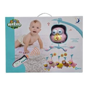 M&oacute;vil Musical Para Cuna Con Control Remoto Y Proyector Beb&eacute; 0m+