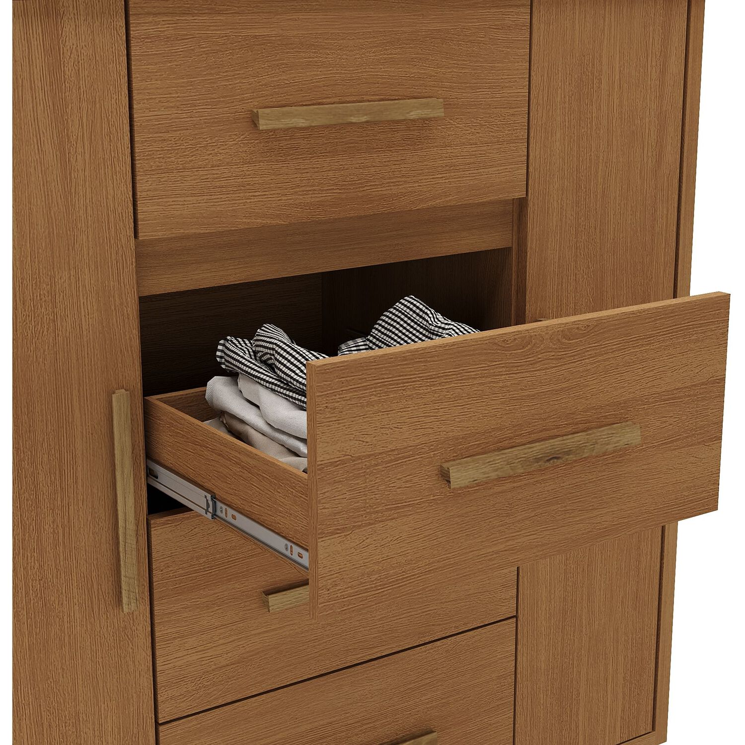 Comoda Di Poretti Design Kyra / 2 Puertas / 4 Cajones image number 3.0