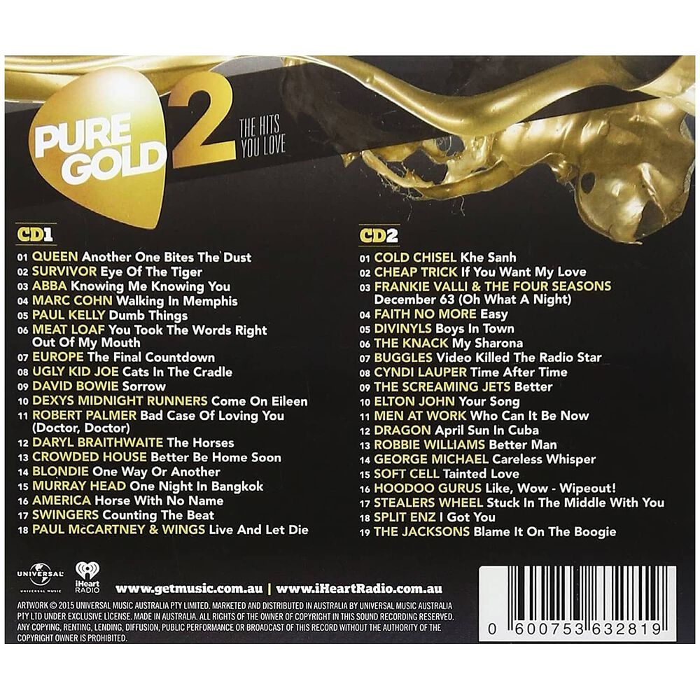 Pure Gold 2 - Various Artist (2cd) | Cd image number 1.0