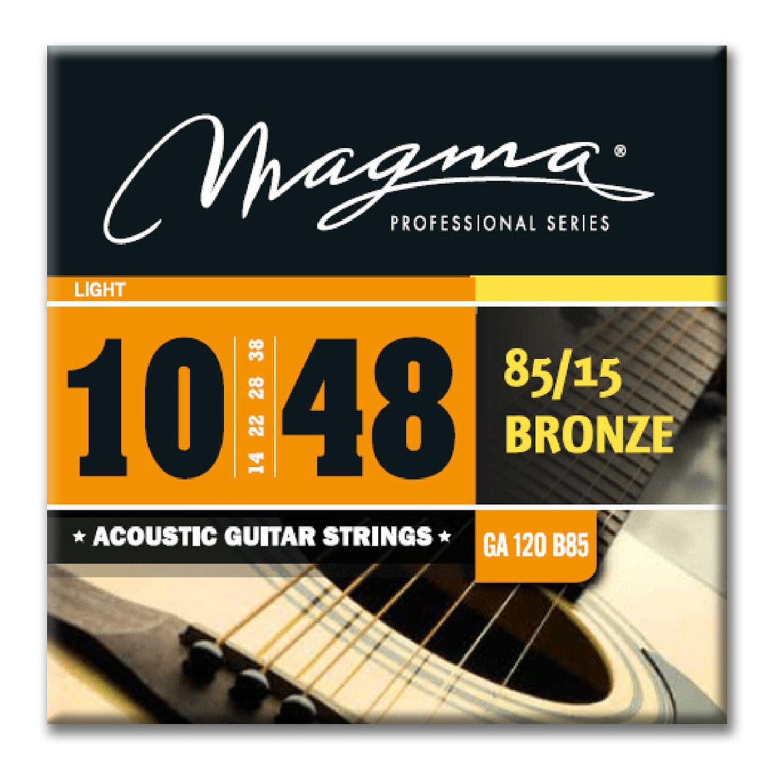 Set Cuerdas Guitarra Acustica Ga120b85 Magma image number 1.0