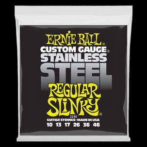 Set De Cuerdas Ernie Ball Regular Slinky Inoxidable 10 &ndash; 46
