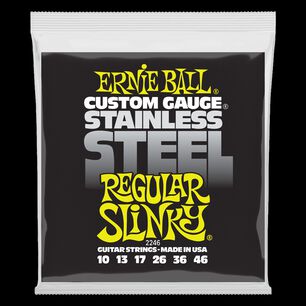 Set De Cuerdas Ernie Ball Regular Slinky Inoxidable 10 &ndash; 46