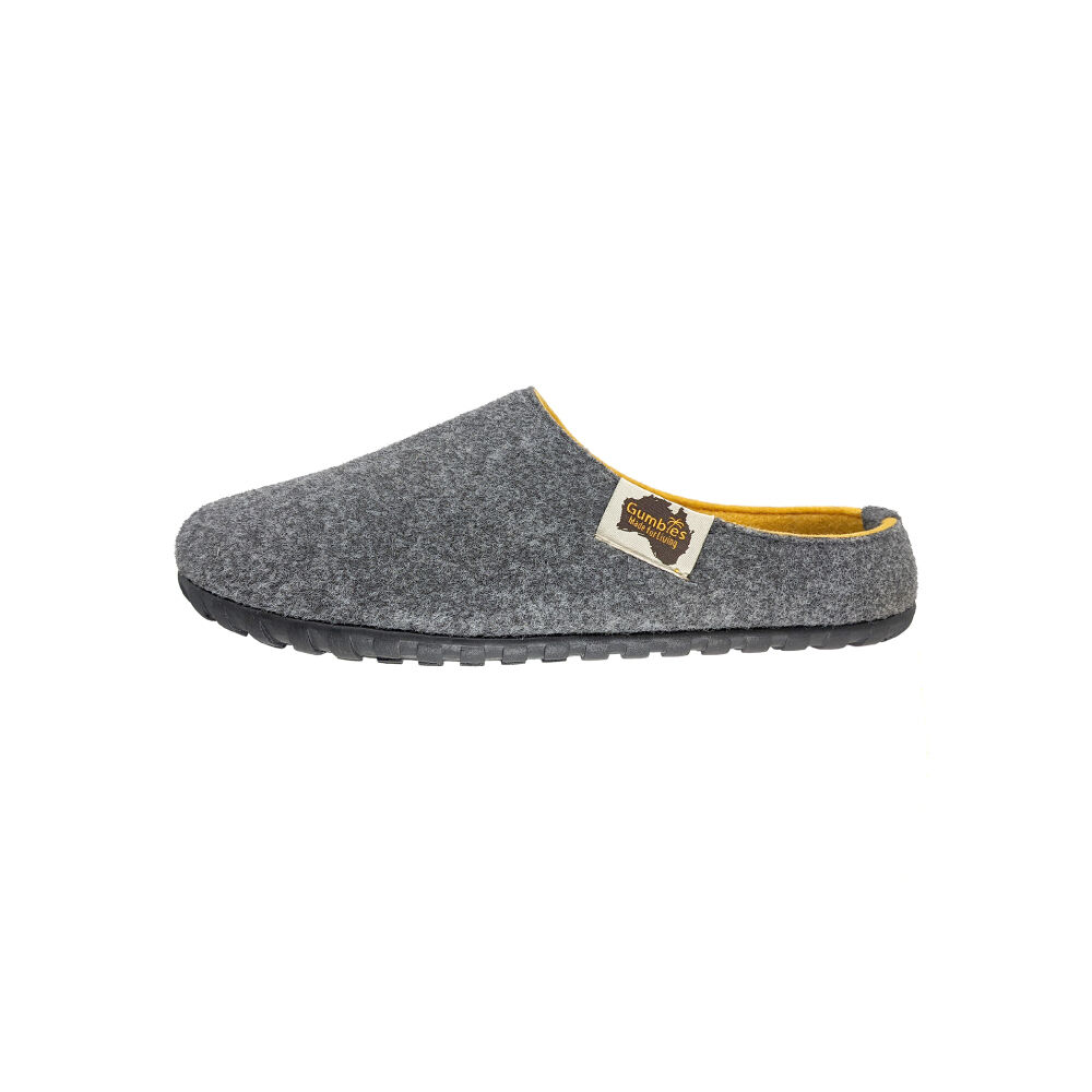 Pantufla Outback Slippers Grey & Curry Gumbies image number 2.0