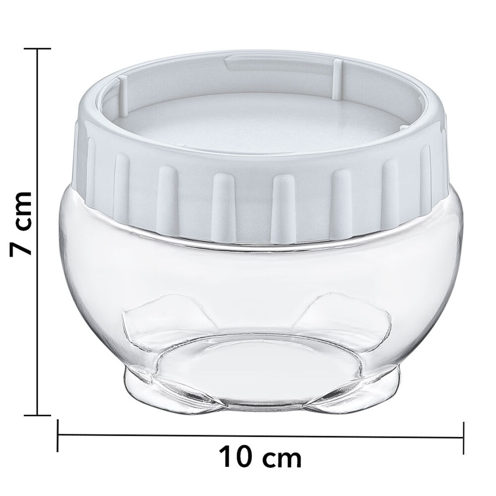 Frasco Canister Alimentos 430 Ml Blanco image number 2.0