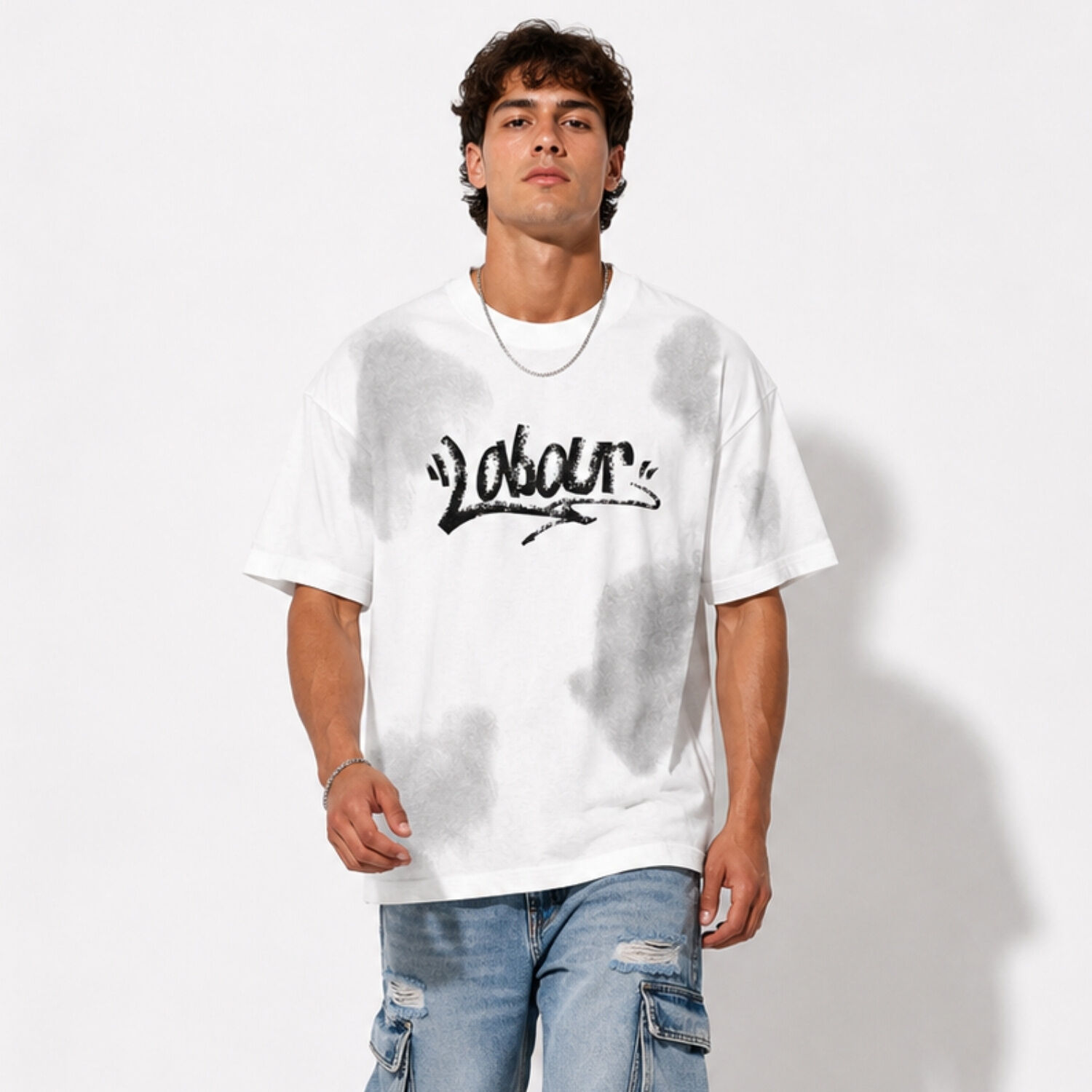 Polera Oversize Diseños Urbanos Hombre