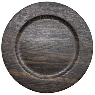 Plato Madera 33cm Wayu Mimbral Para Ocasiones Especiales