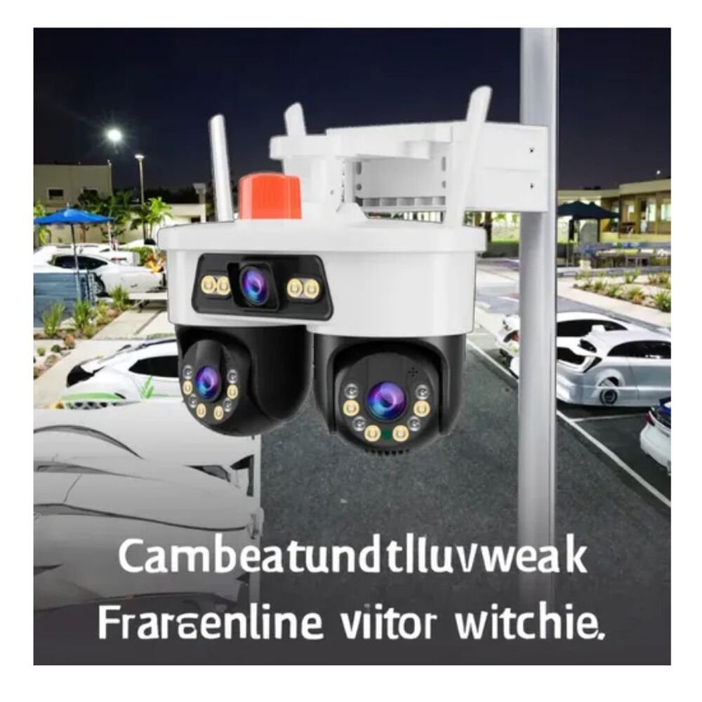 Camara De Seguridad Dual Ip66 Wifi Inteligente Jortan Blanco image number 3.0