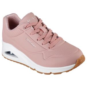 Zapatilla Urbana Mujer Skechers Uno Rosado/blanco