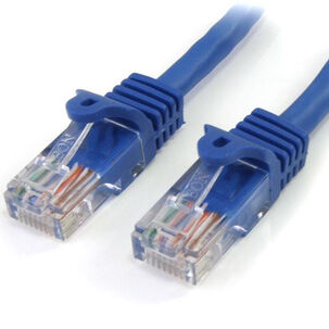 Cable De 5m De Red Ethernet Cat5e Rj45 Sin Traba Snagless