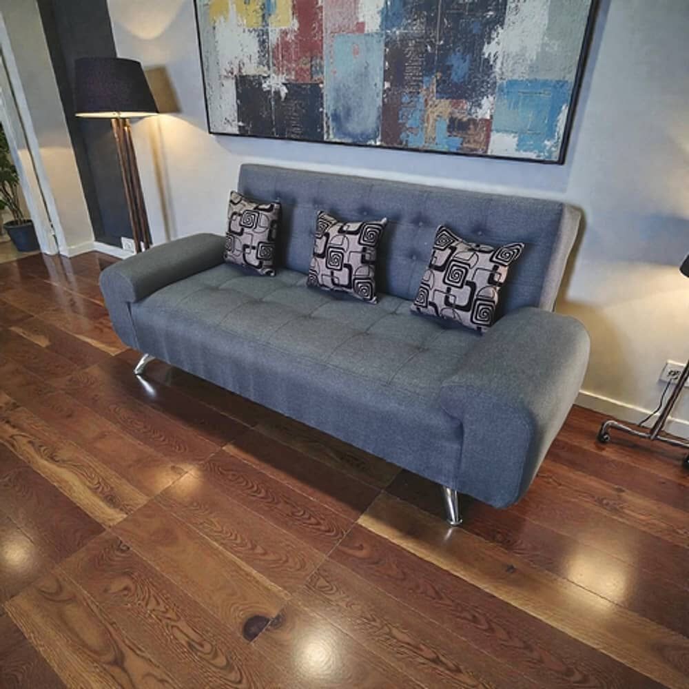 Sofa Cama Maravilla Con Puff Y Cojines image number 2.0