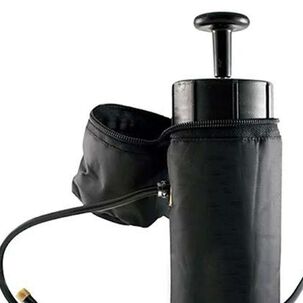 Botella Deportiva Con Pulverizador De Agua Negro