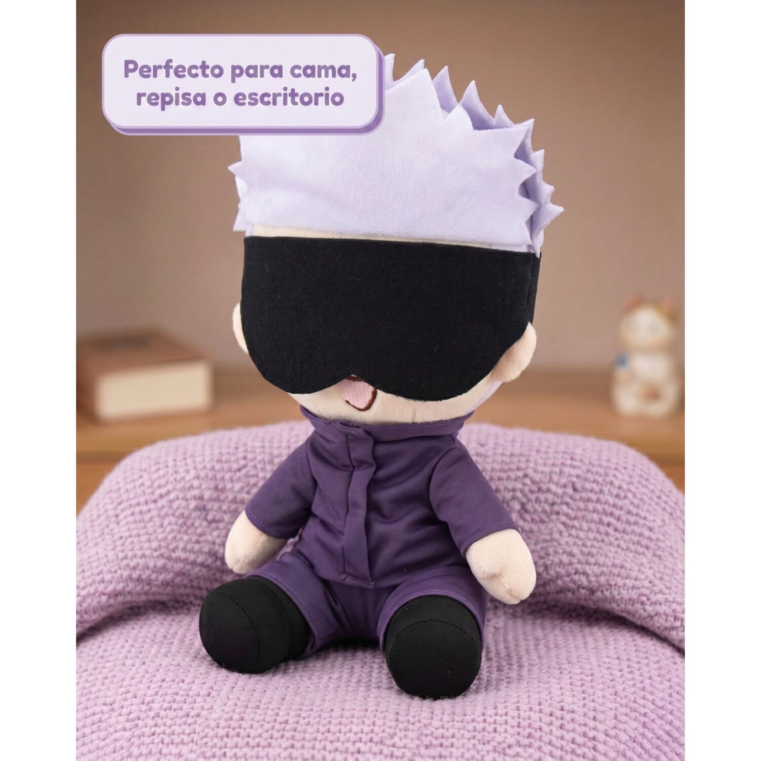 Peluche Satoru Gojo Jujutsu Kaisen Original Anime image number 6.0