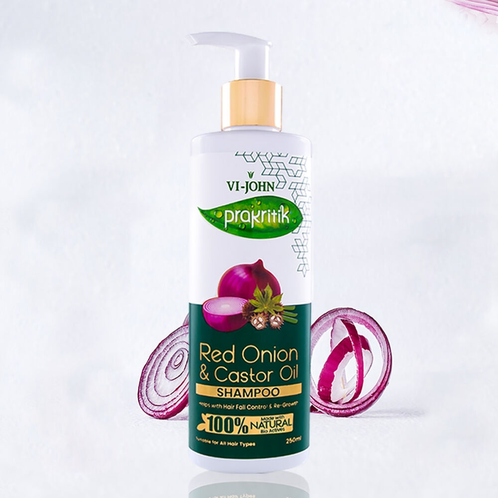 Prakritik Shampoo Cebolla Roja Y Castor 250 Ml image number 1.0