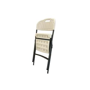 Silla Plegable De Pl&aacute;stico F&aacute;cil De Armar Multifuncional