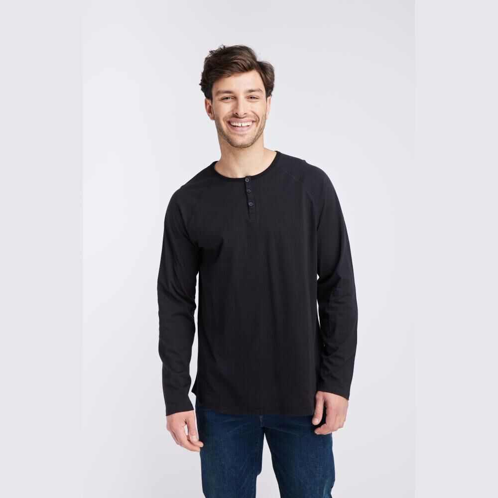 Polera Lisa Manga Larga Hombre Panama Jack image number 0.0