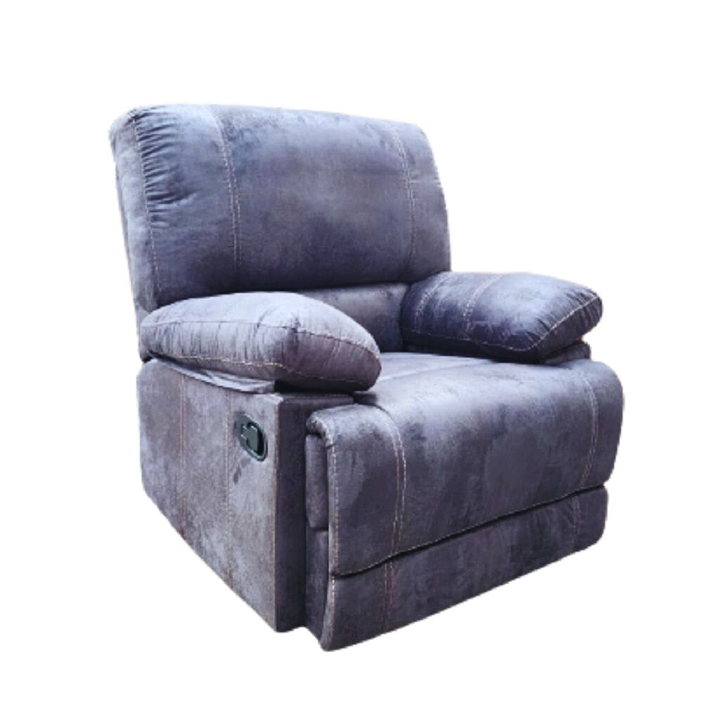 Berger Reclinable Moderno Cuero Viejo Café Castle 98023r image number 2.0