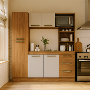 Mueble De Cocina Casaideal Andalucia / 6 Puertas / 3 Cajones