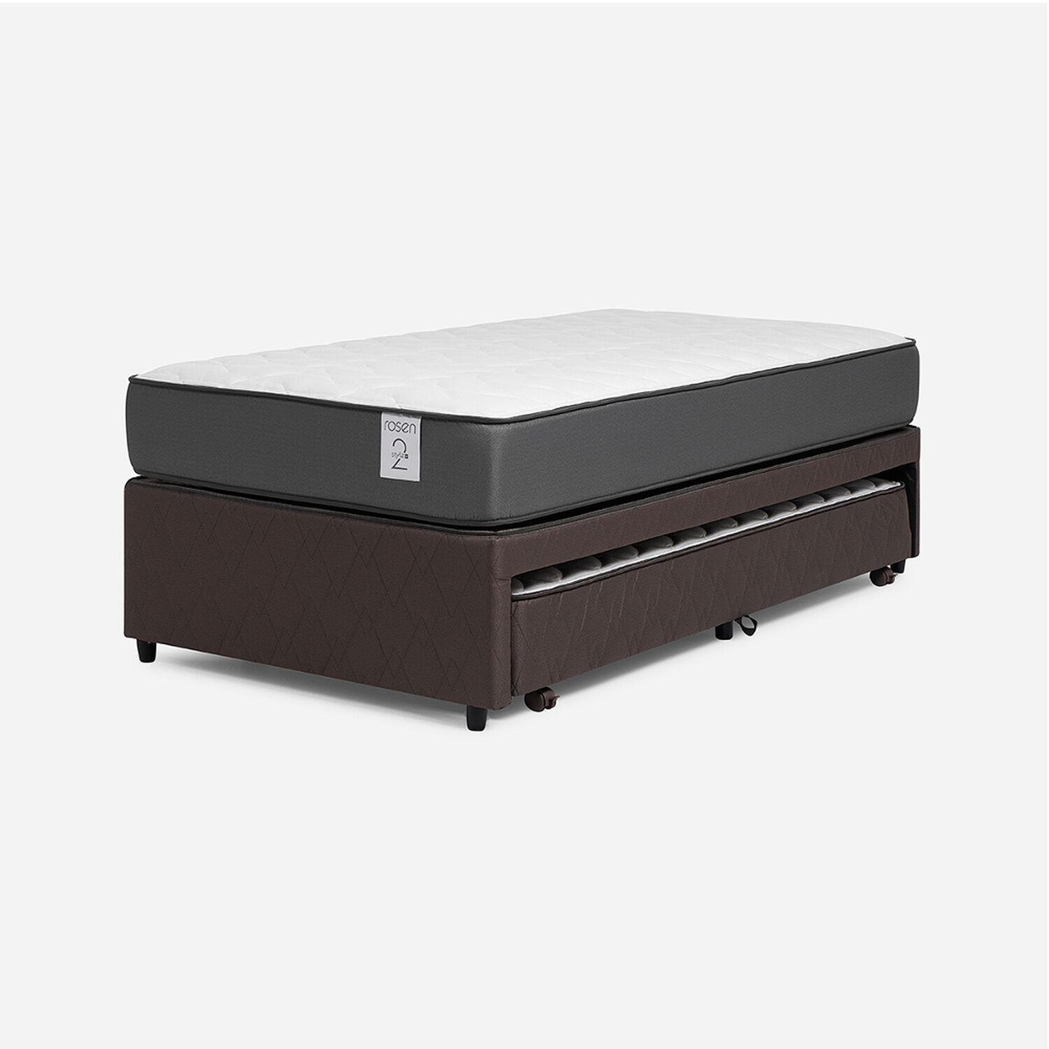 Cama Nido Rosen New Style 2 Plus / 1.5 Plazas / Base Normal image number 2.0