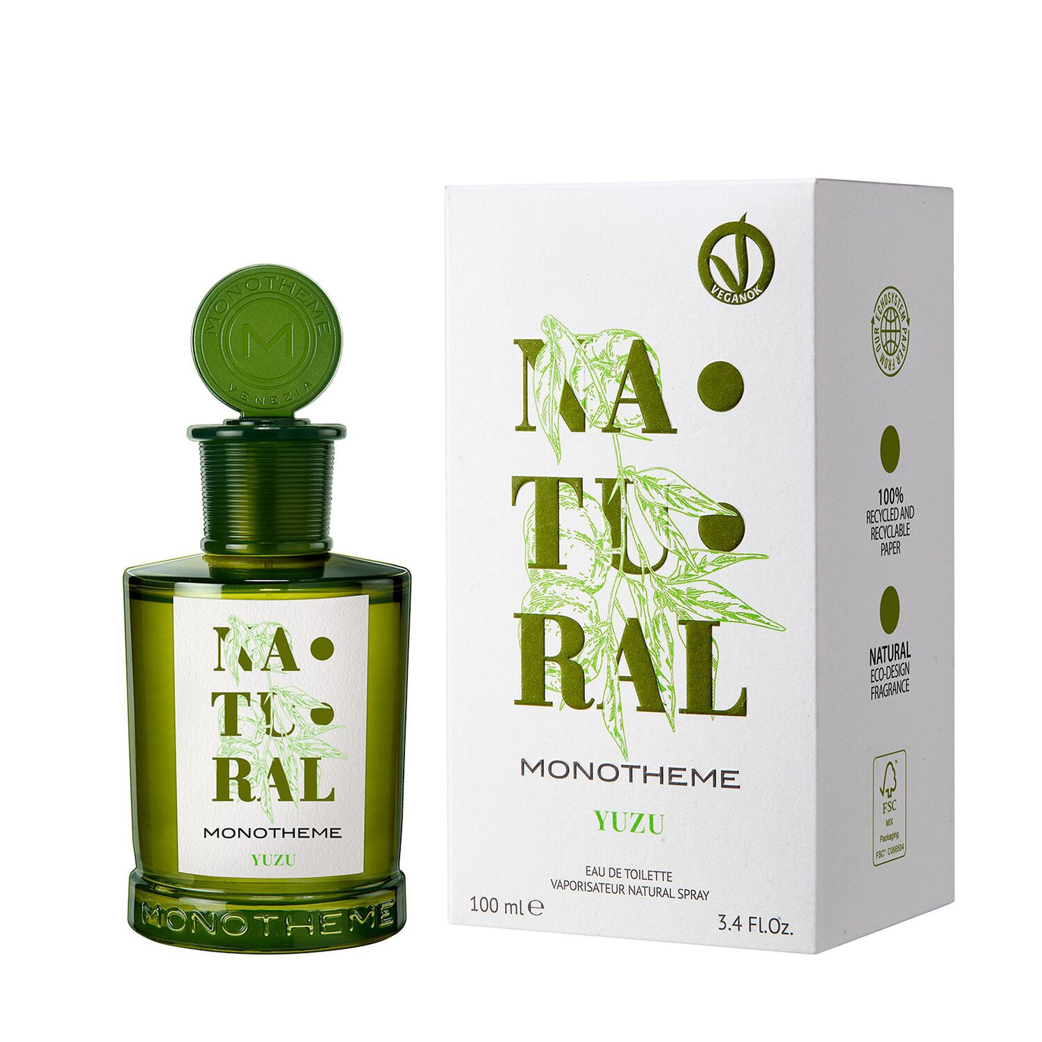 Monotheme Natural Yuzu Edt 100 Ml Vegan image number 2.0