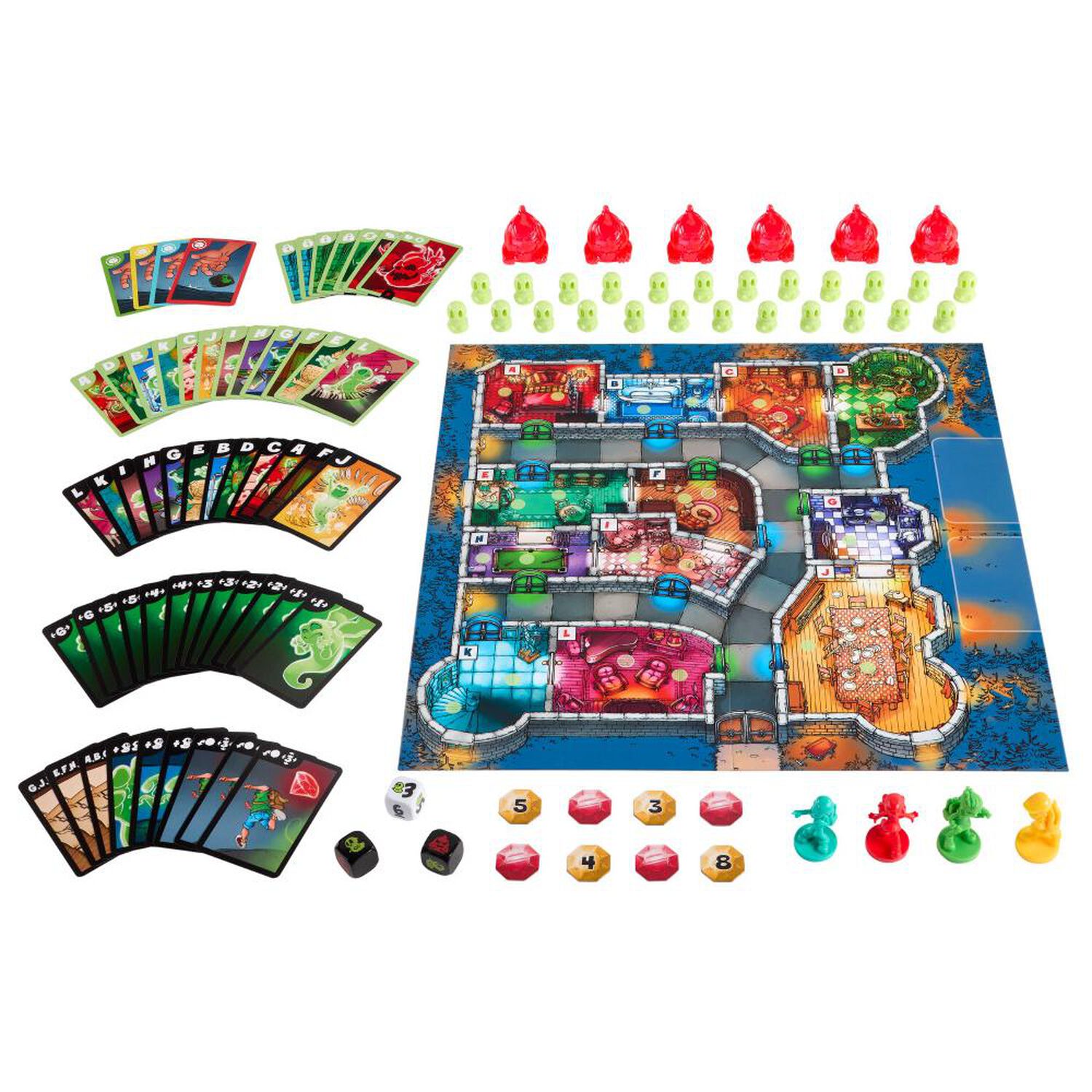 Juego De Mesa Mattel Games Cazadores Del Tesoro Fantasma image number 0.0
