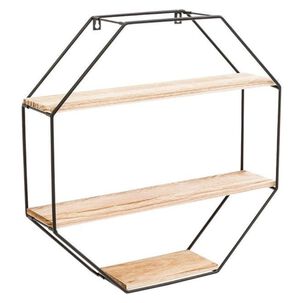 Estante Repisa Organizador Decorativo De Madera Hogar 48cm