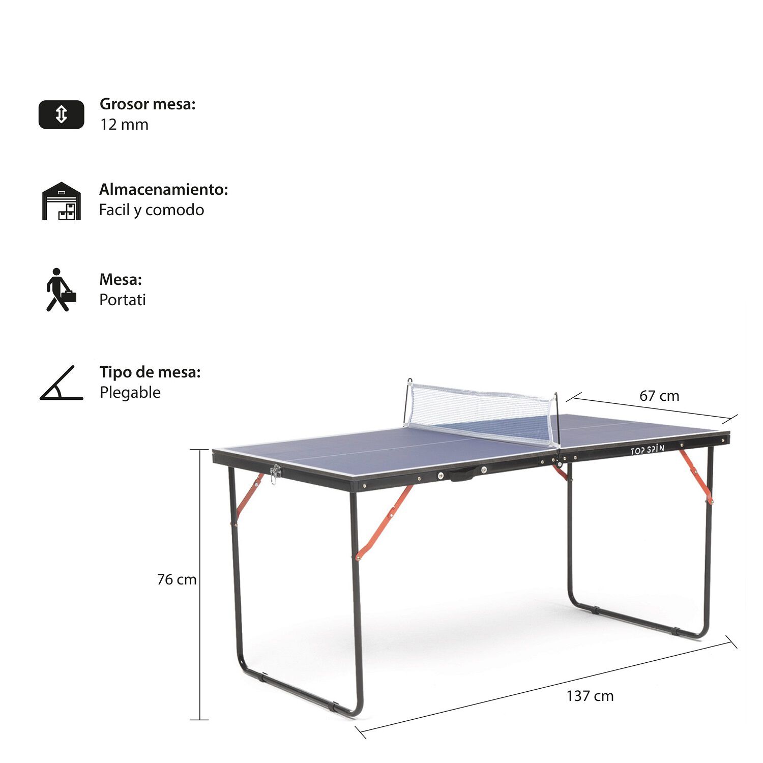 Mesa De Ping Pong A1 Mini image number 1.0