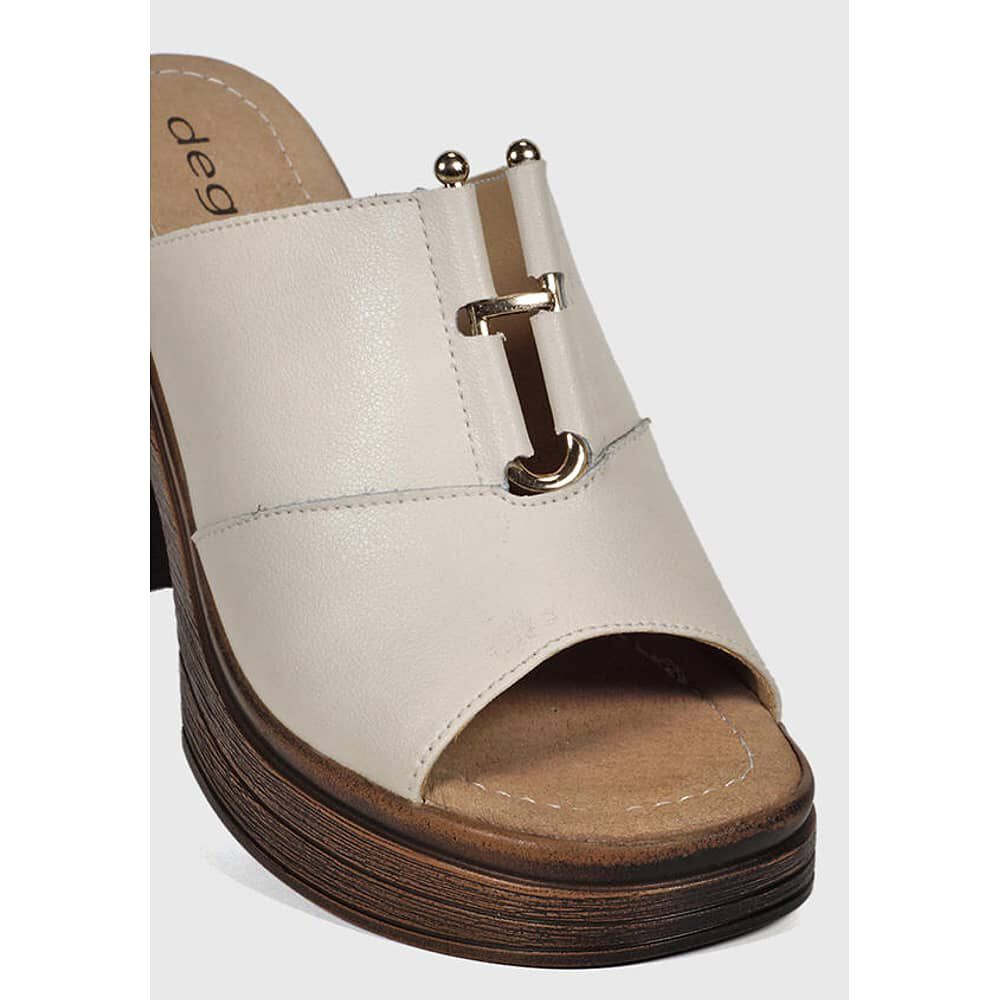 Sandalia Cuero Wilany Beige image number 5.0