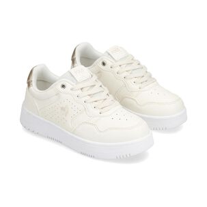 Zapatilla Infantil Niña The King's Polo Club Beige