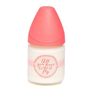 Mamadera Vidrio 120ml 3p Silicona