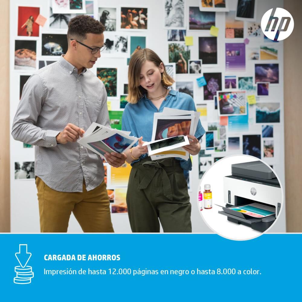 Impresora Multifuncional HP Smart Tank 750 image number 6.0