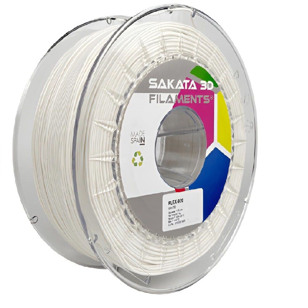 Filamento Sakata Flex-920 Blanco 1.75mm 1kg image number 0.0