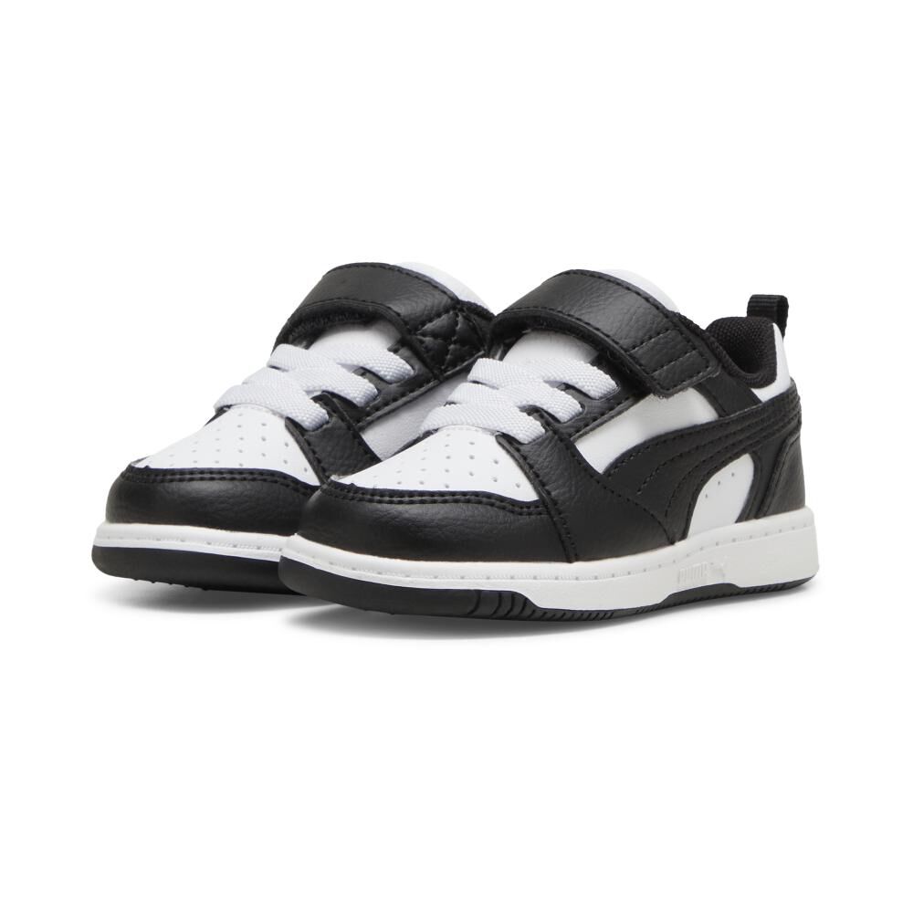 Zapatilla Infantil Niño Puma Rebound Negro image number 1.0