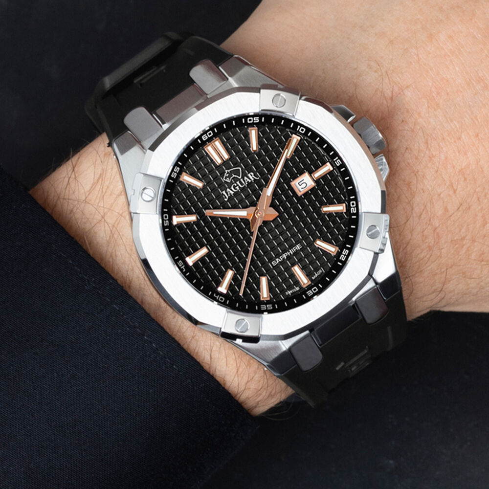 Reloj J1010/4 Jaguar Swiss Negro Hombre Diplomatic image number 2.0