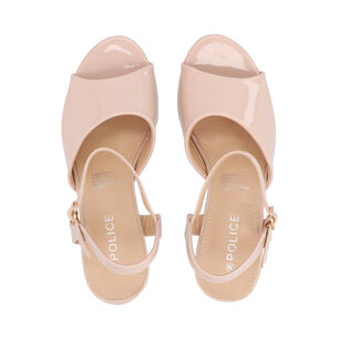 Sandalia Mujer Beige Connie Police