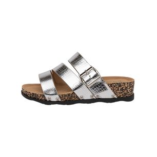 Sandalia Tormo Plateado Alquimia