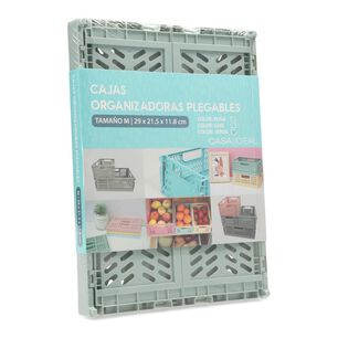 Caja Organizadora Casaideal Peque&ntilde;a Verde