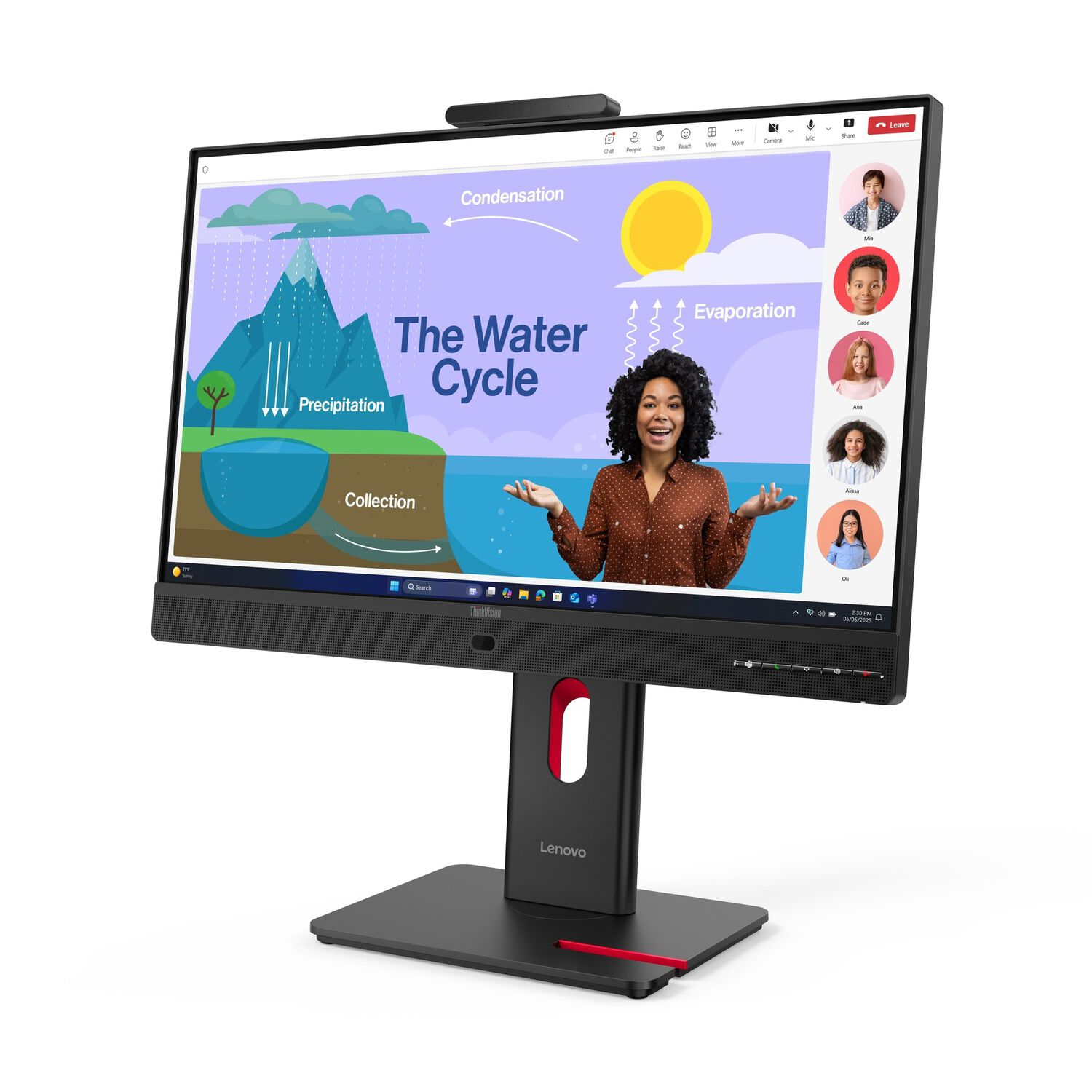 Monitor Thinkvision T24d-40 Fhd Wled 23.8" image number 4.0