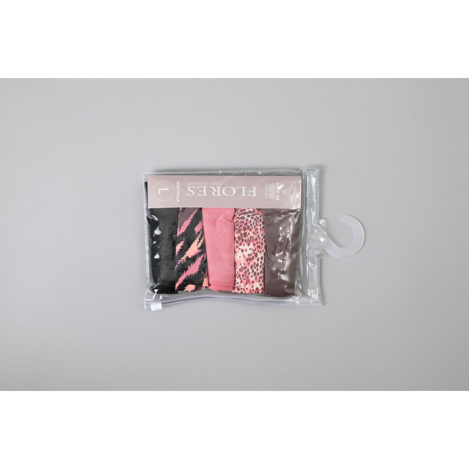 Pack Colaless Flores / 6 Piezas image number 1.0
