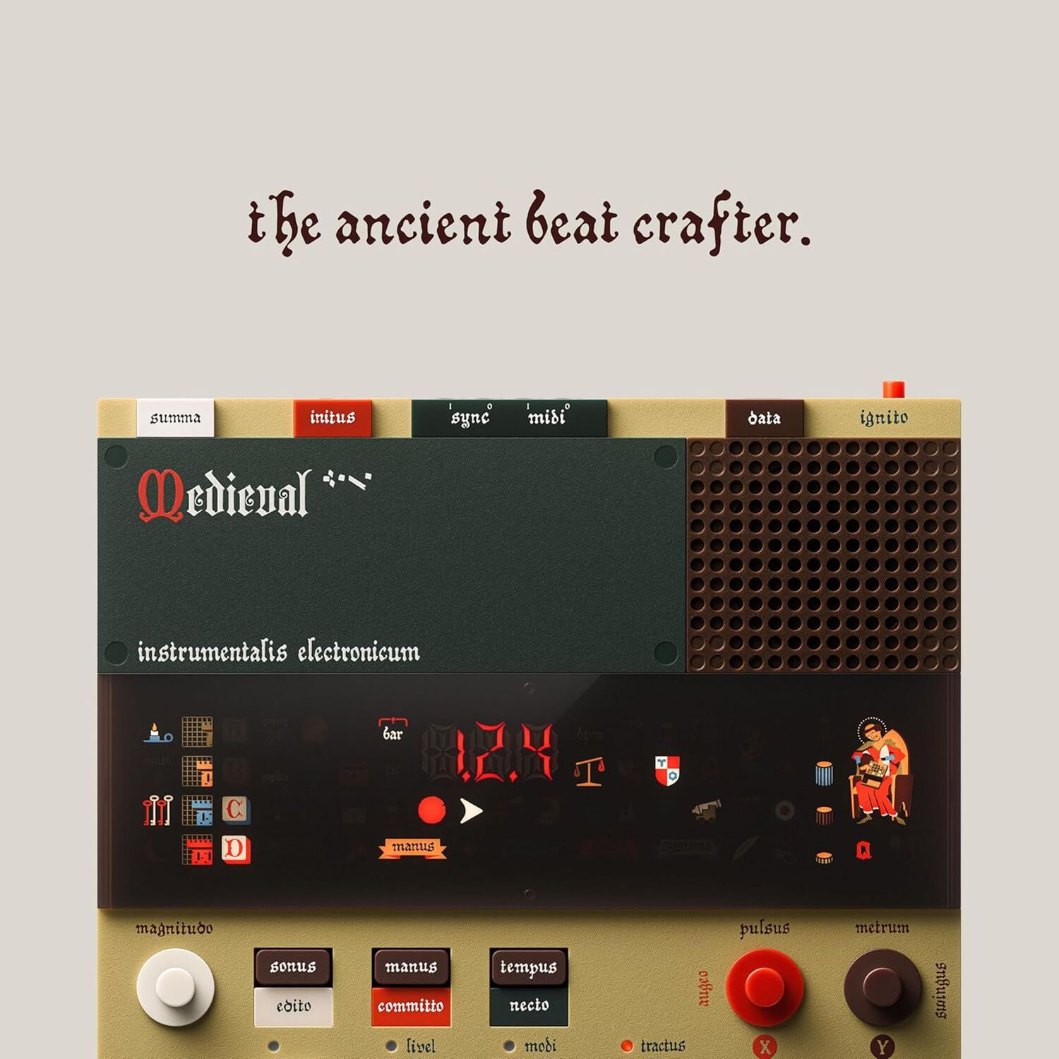 Sampler Ep-1320 Medieval Te image number 2.0