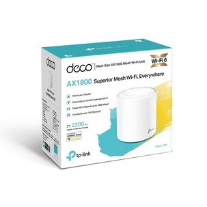 Sistema Tp-link Ax1800 Whole Home Mesh Wi-fi 6 Decox20 1pack