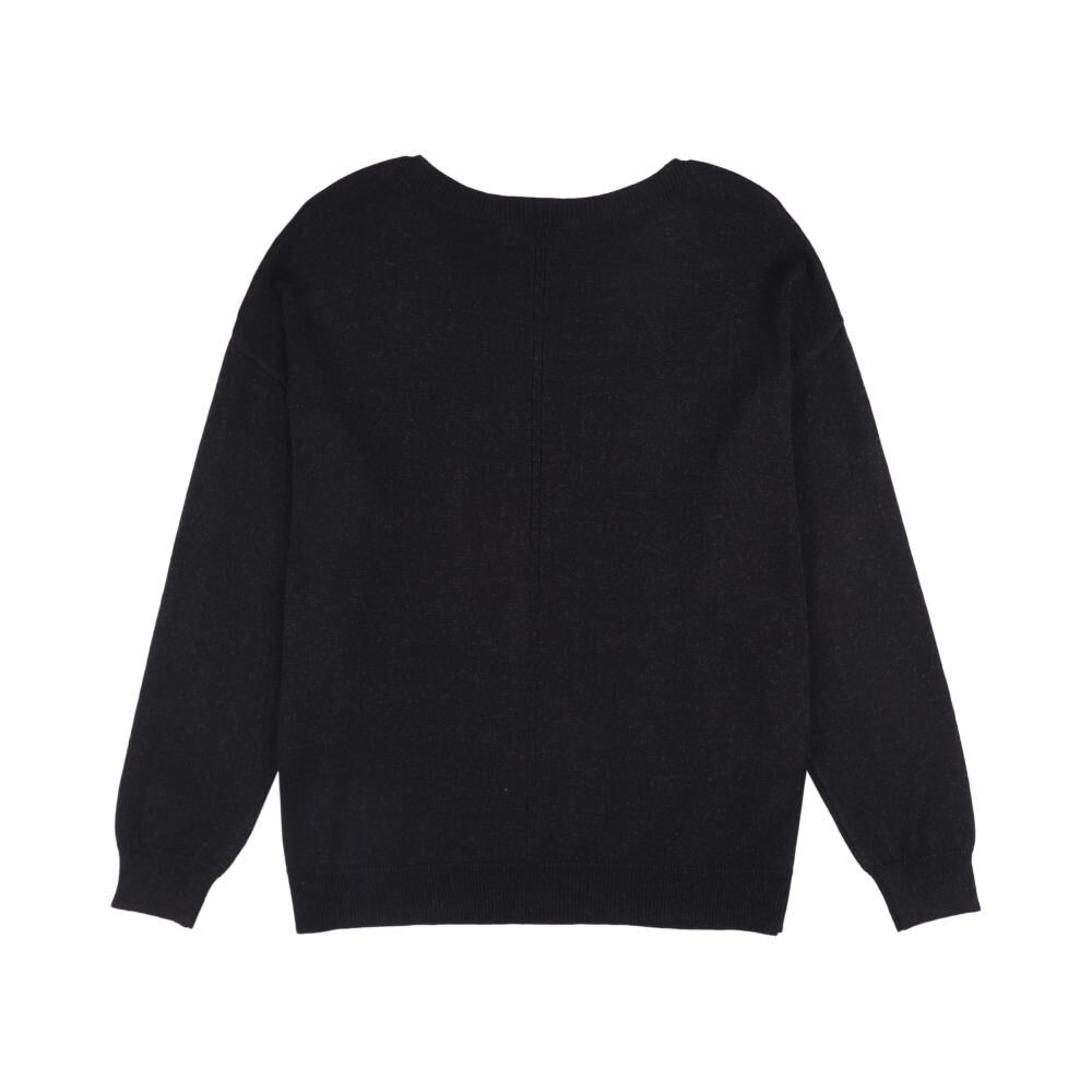 Sweater Lurex Manga Larga Cuello Redondo Mujer Kimera image number 1.0
