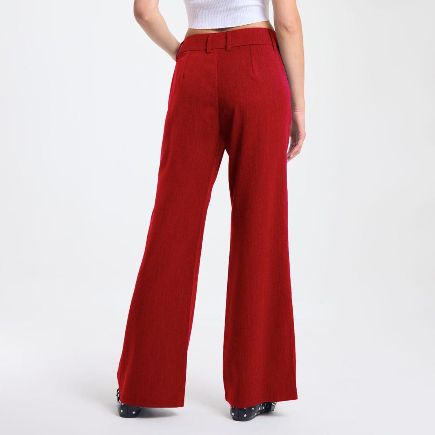 Pantal&oacute;n Cintura Elasticada Tiro Medio Mom Mujer Rolly Go image number 1.0