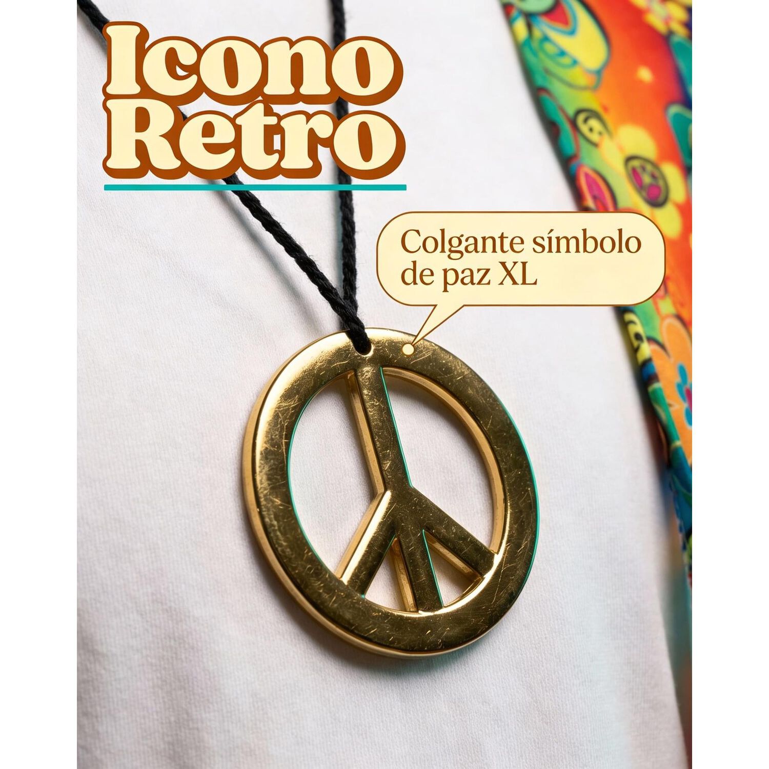 Disfraz Infantil Hippie Retro image number 5.0