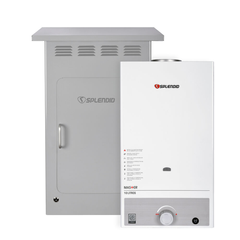 Pack Calefont 10l Tiro Natural Gas Natural + Gabinete image number 0.0
