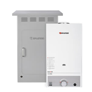 Pack Calefont 10l Tiro Natural Gas Natural + Gabinete